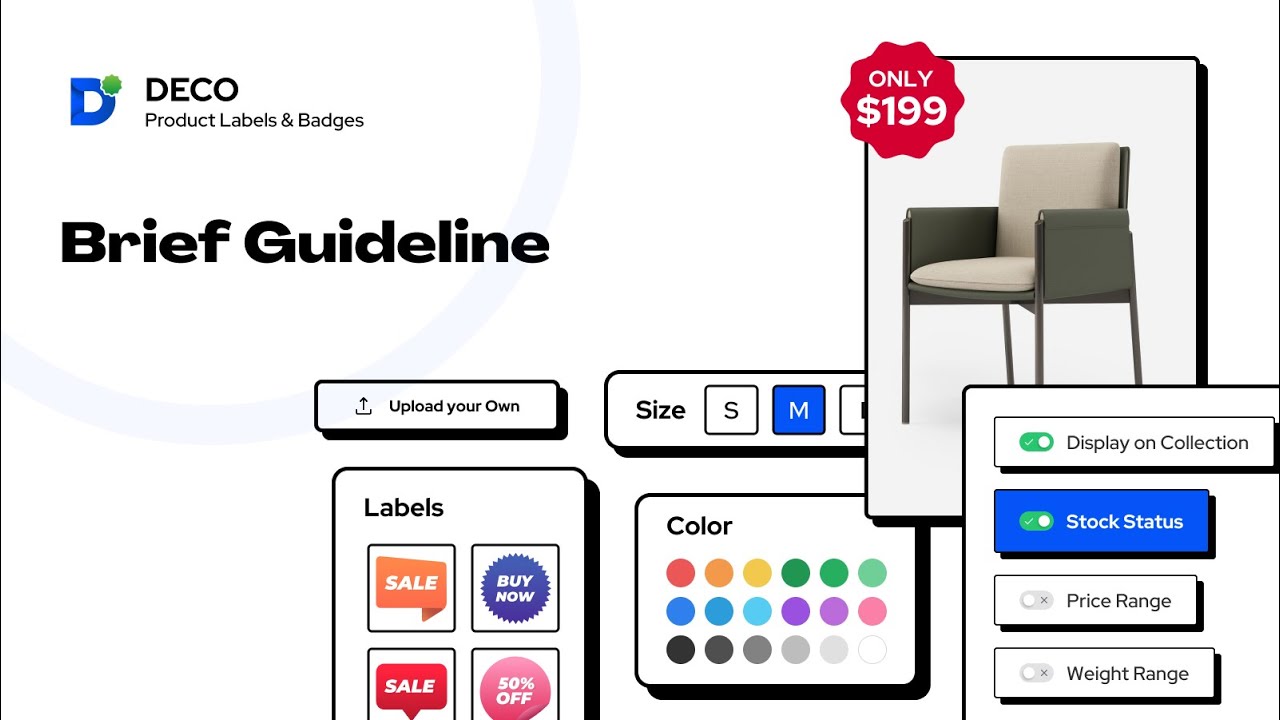 Brief Guideline | DECO Product Badges app for Shopify