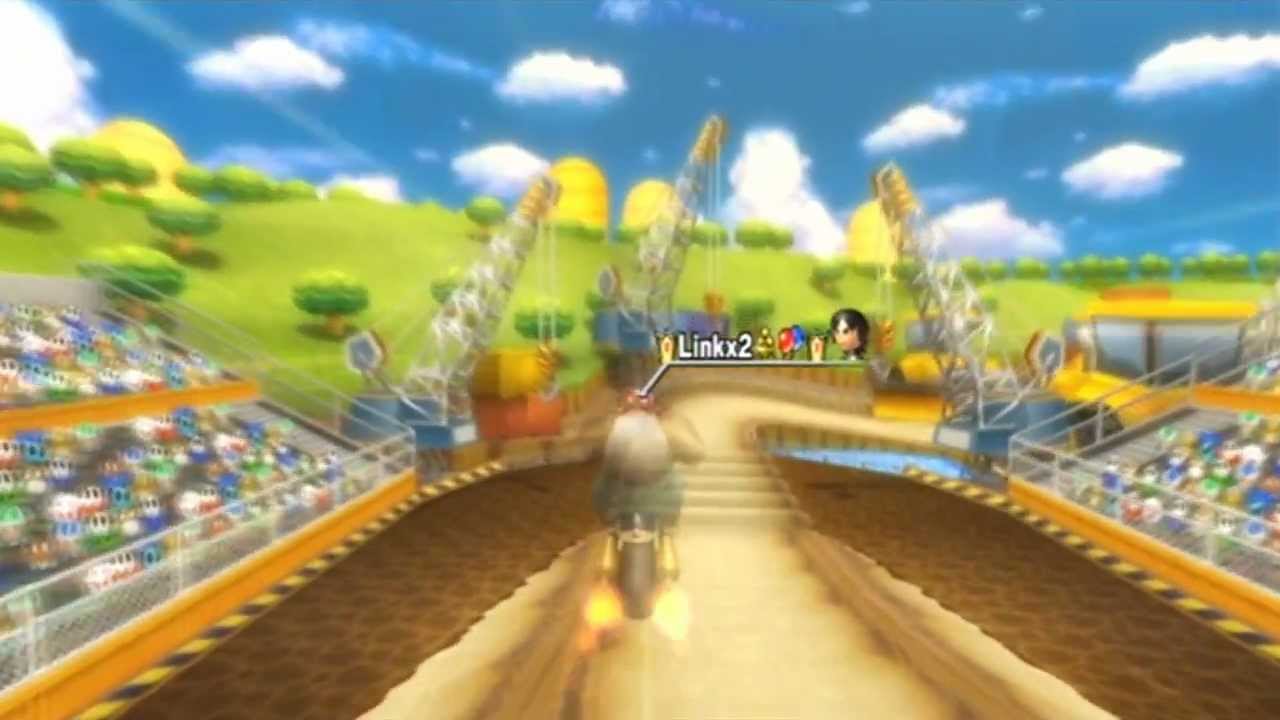 Let's Play Mario Kart Wii Zeitfahren #4 - Schlägst du mich auf Toads Fabrik?