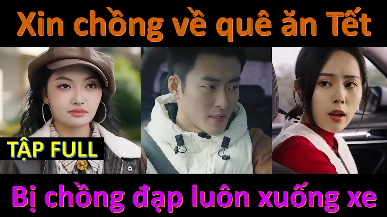 Cô gái xin chồng cho về quê ăn Tết thì bị chồng đạp luôn xuống xe và cái kết