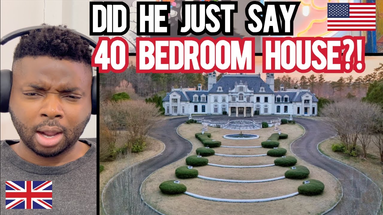 THE BIGGEST HOUSE EVER BUILT IN EVERY AMERICAN STATE!  - Brit Reacts