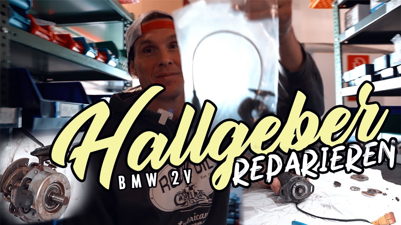 Hallgeber - BOSCH - BMW Motorrad Reparatur statt Neukauf. Mit Q-Tech Reparatursatz Hallsensor.