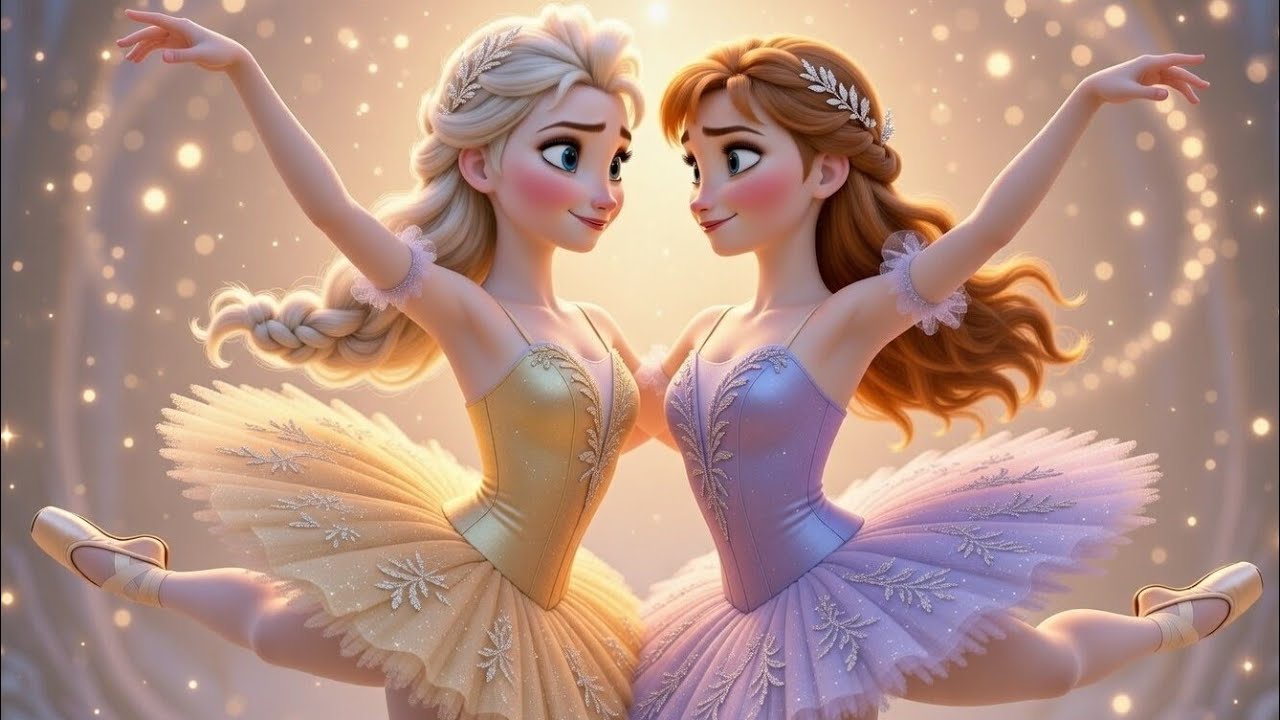 Elsa Struggles to Dance… Will Anna Save the Day? 💙