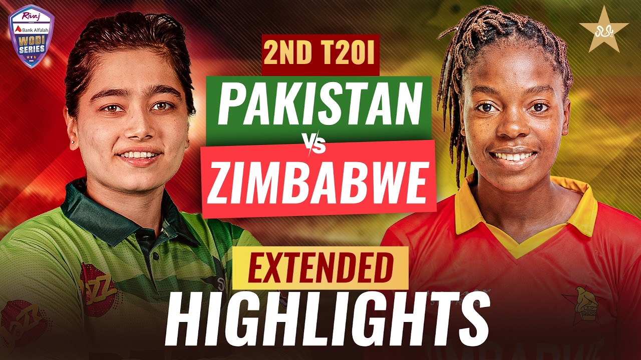 Extended Highlights | Pakistan Women vs Zimbabwe Women | Match 02 | T20I Series 2026 | M9H1K
