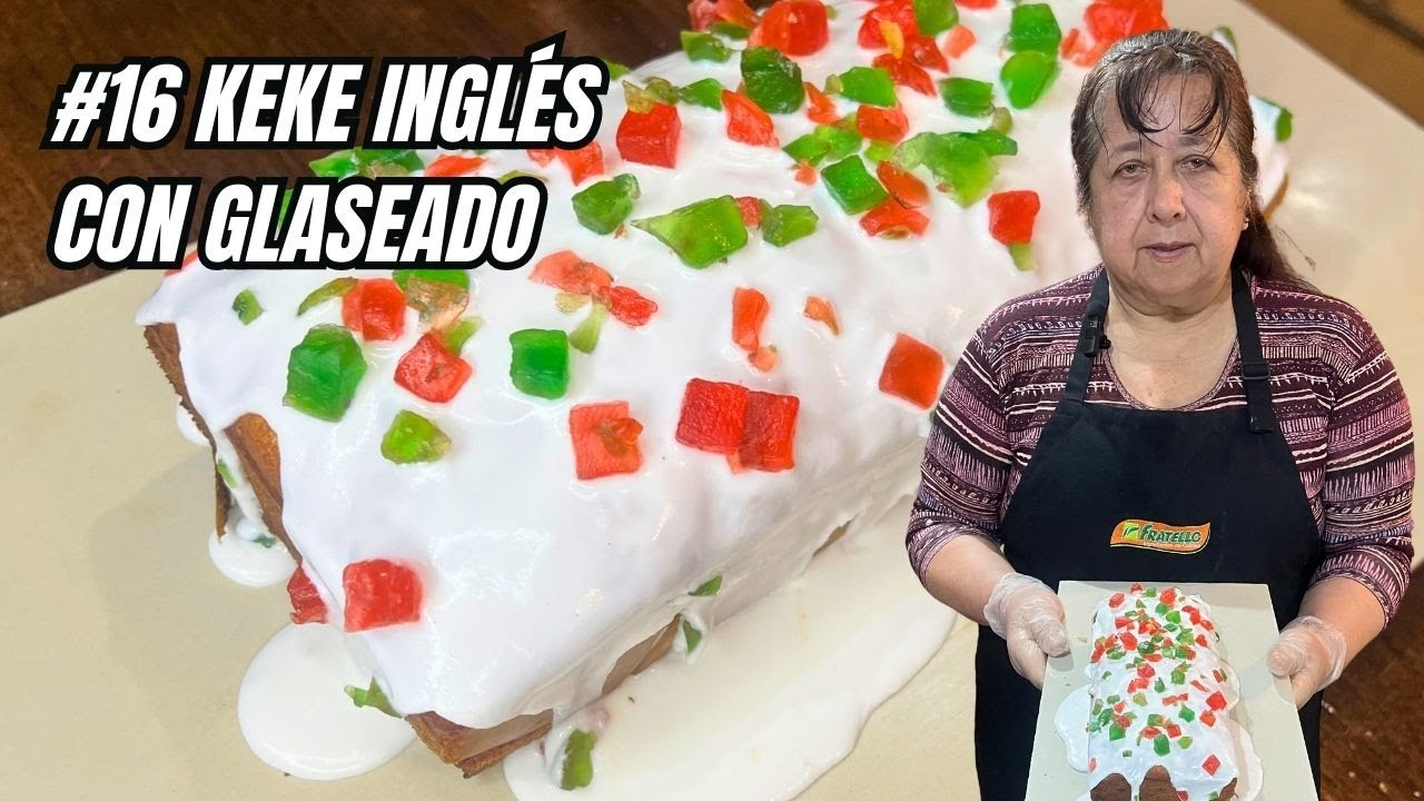 KEKE INGLÉS con FROSTING o GLASEADO en licuadora | Eliana Galindo