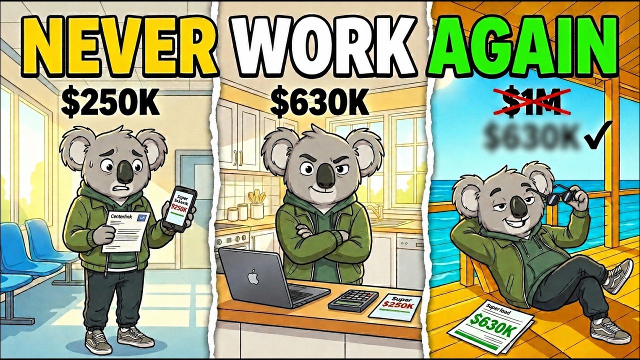 The Exact Super Balance to Never Work Again in Australia