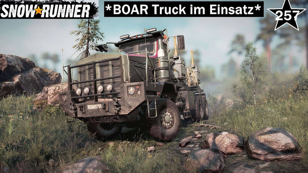 SNOWRUNNER [2K] #257 | #Österreich 🇦🇹 | #EinSchlechterStart | #BOAR im Einsatz | deutsch  🇩🇪