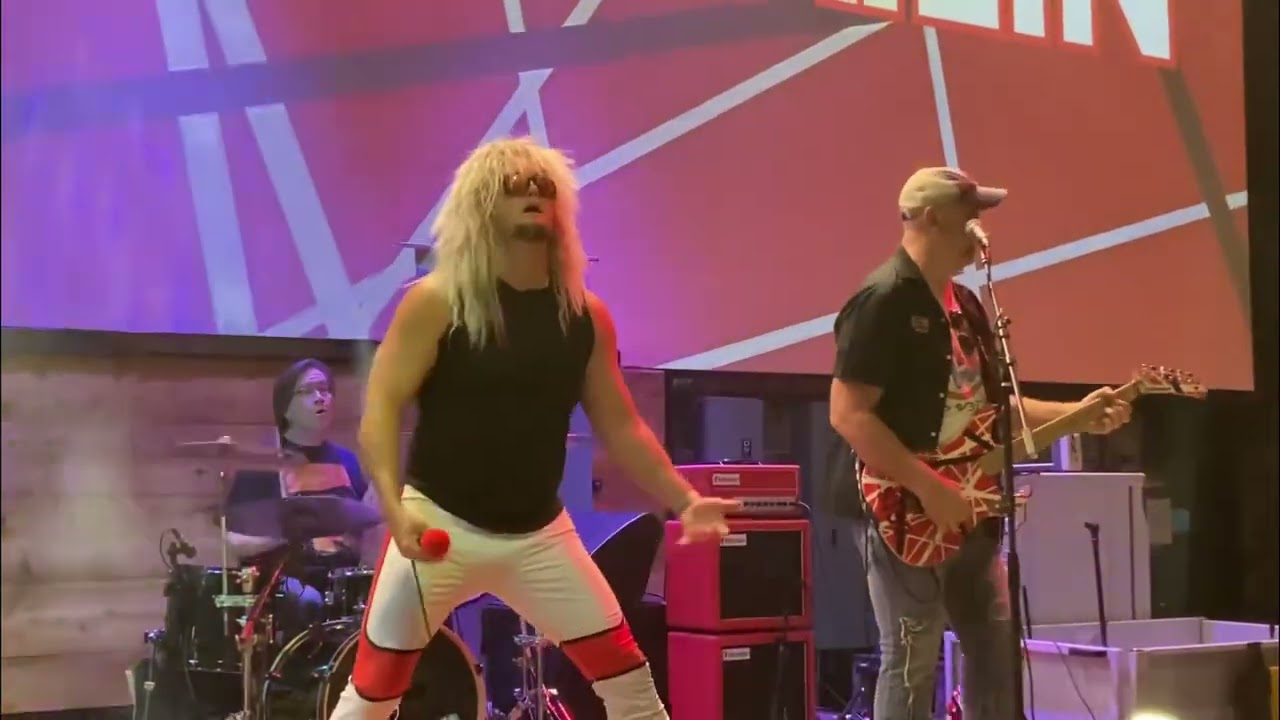 Van Wailin: Panama ! Chicago's #1 Van Halen Tribute Live at the Piazza, Aurora IL #shorts
