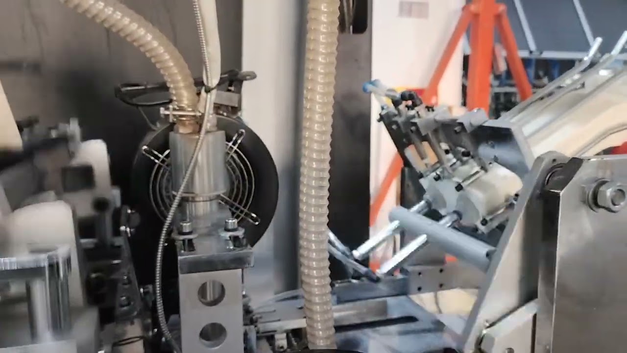 servo motor driven paper cup machine, speed 150-180pcs/min
