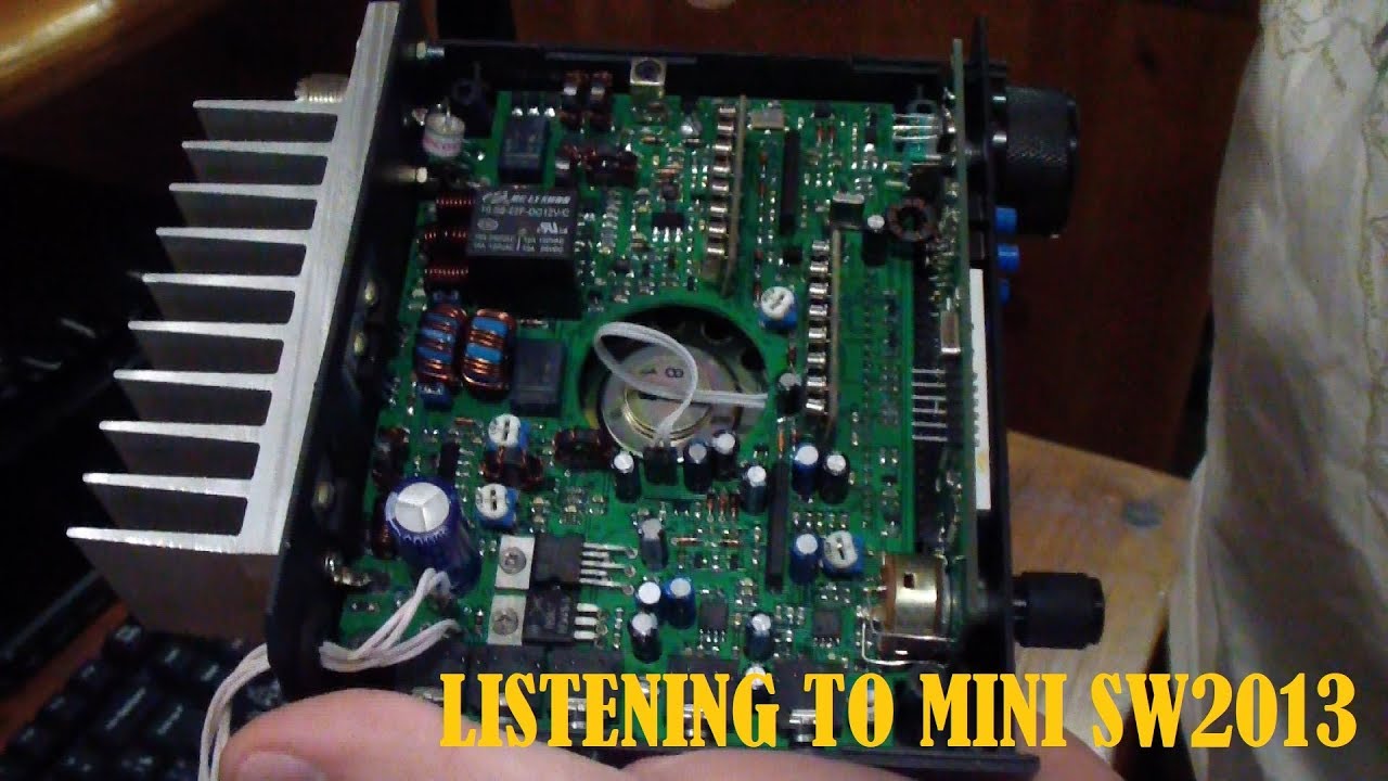 слушаем Mini SW2013 / listening to Mini SW2013