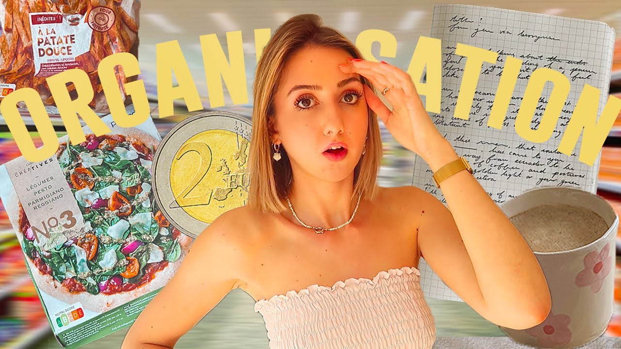 MON ORGANISATION DE LA SEMAINE! (Haul de courses, Toogoodtogo,  objectifs du mois, skincare...)