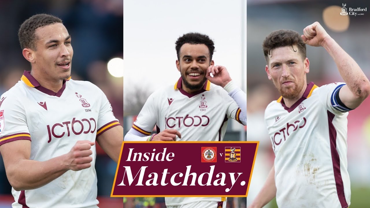INSIDE MATCHDAY: Accrington Stanley v Bradford City