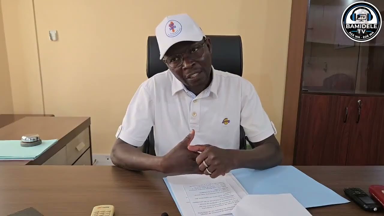 TCHAOUROU: Le maire Rafiou OWOTCHE face aux personnels de la Mairie Lundi matin 