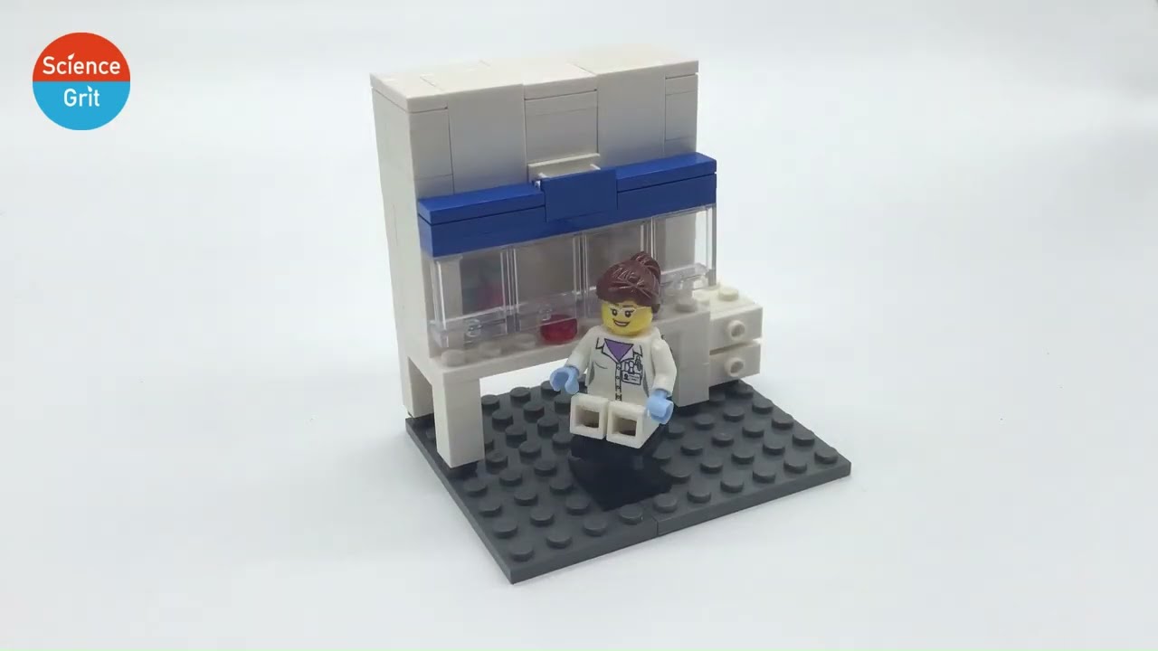 ScienceGrit Lego Lab Sets - a beautiful day in the lab