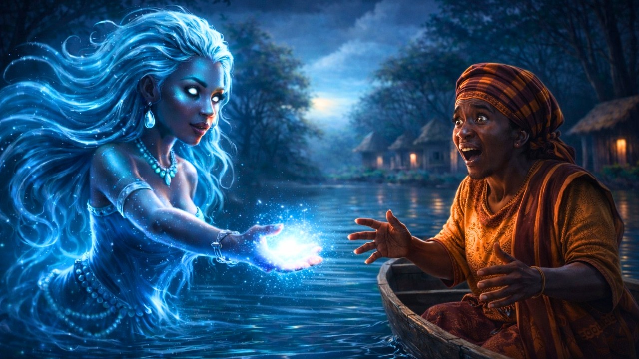 La rivière lui donna une fille… mais à une condition que personne ne pouvait…#conteafricain