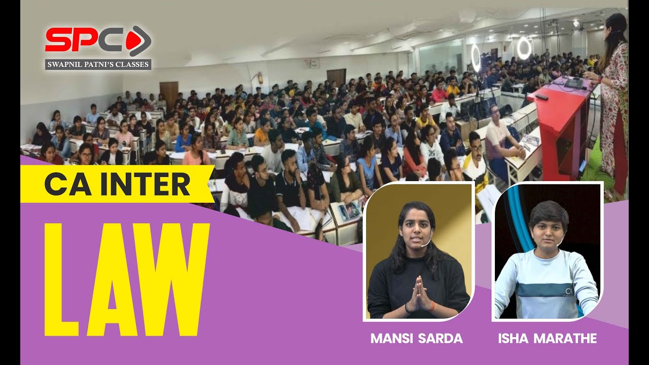 What students say about CA INTER LAW Classes at SPC | CA ANKITA PATNI