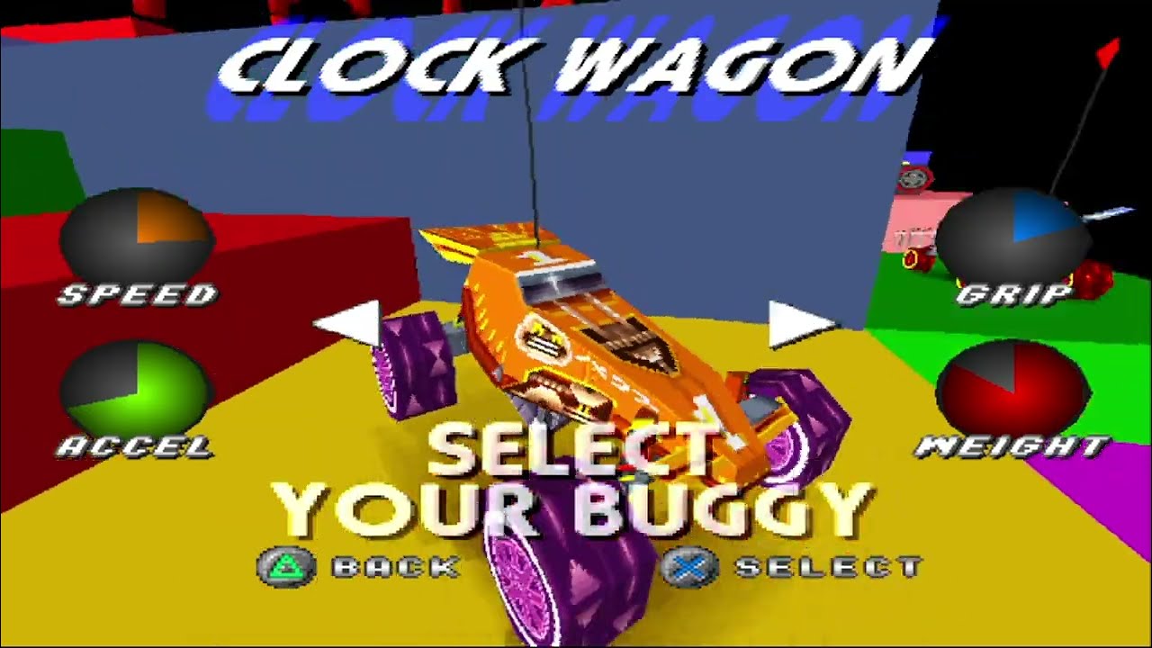 Buggy PS1 Longplay - Good Racing Game