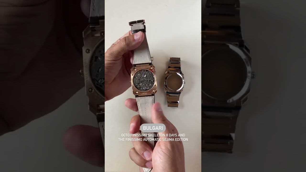 NEW from Bulgari | Geneva Watch Days 2022