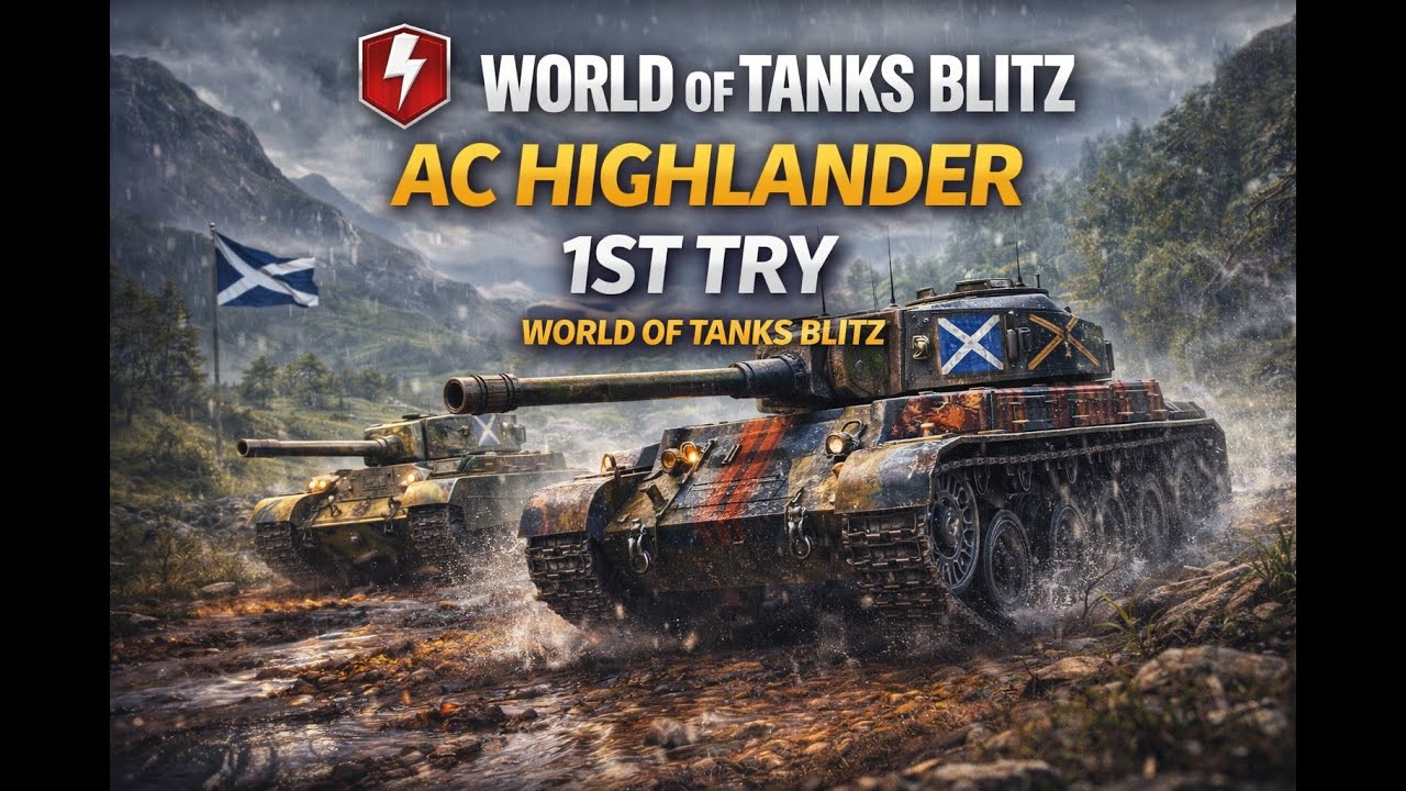 AC Highlander | 1st Try | World of Tanks Blitz