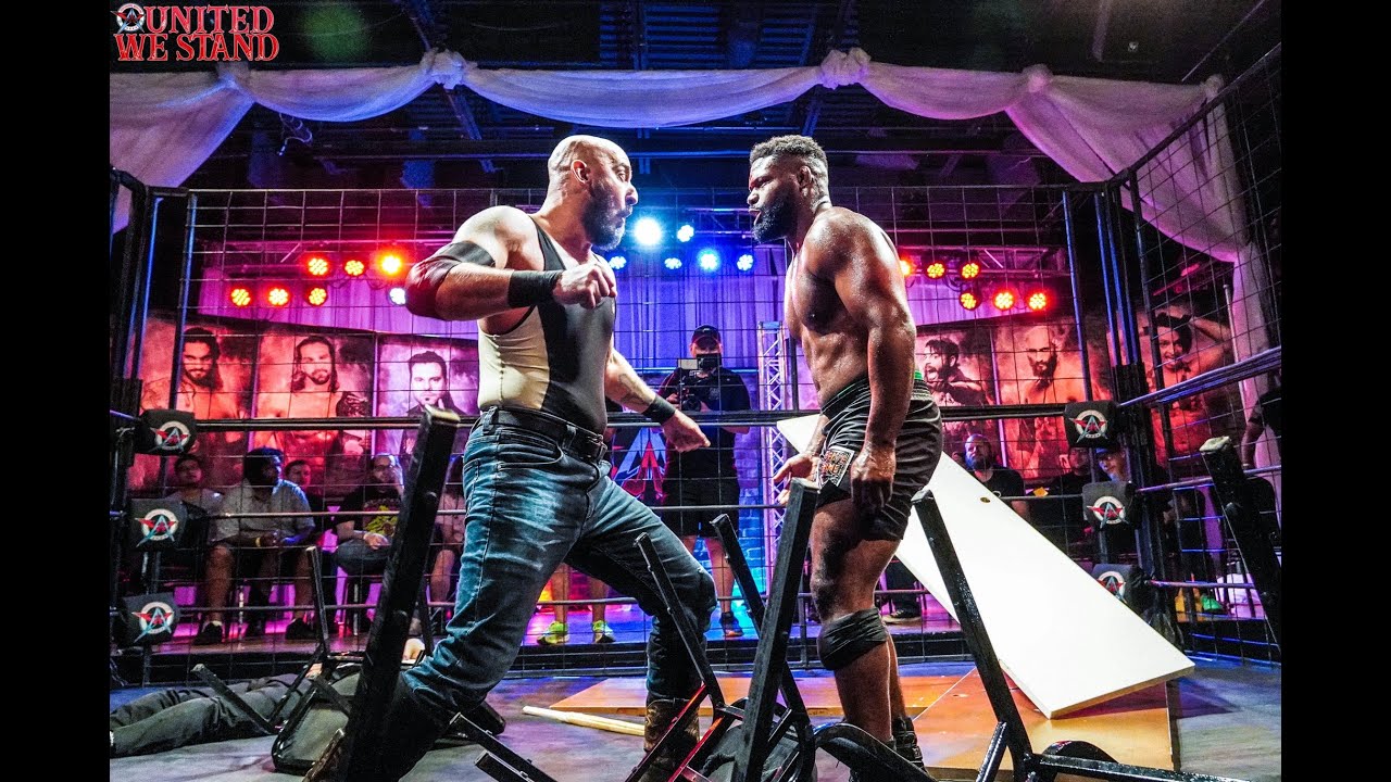 JULY 2021 | SAVAGEWEIGHT FRED YEHI VS MANCE WARNER | AAW UNITED WE STAND CAGE MATCH | CLIPPED