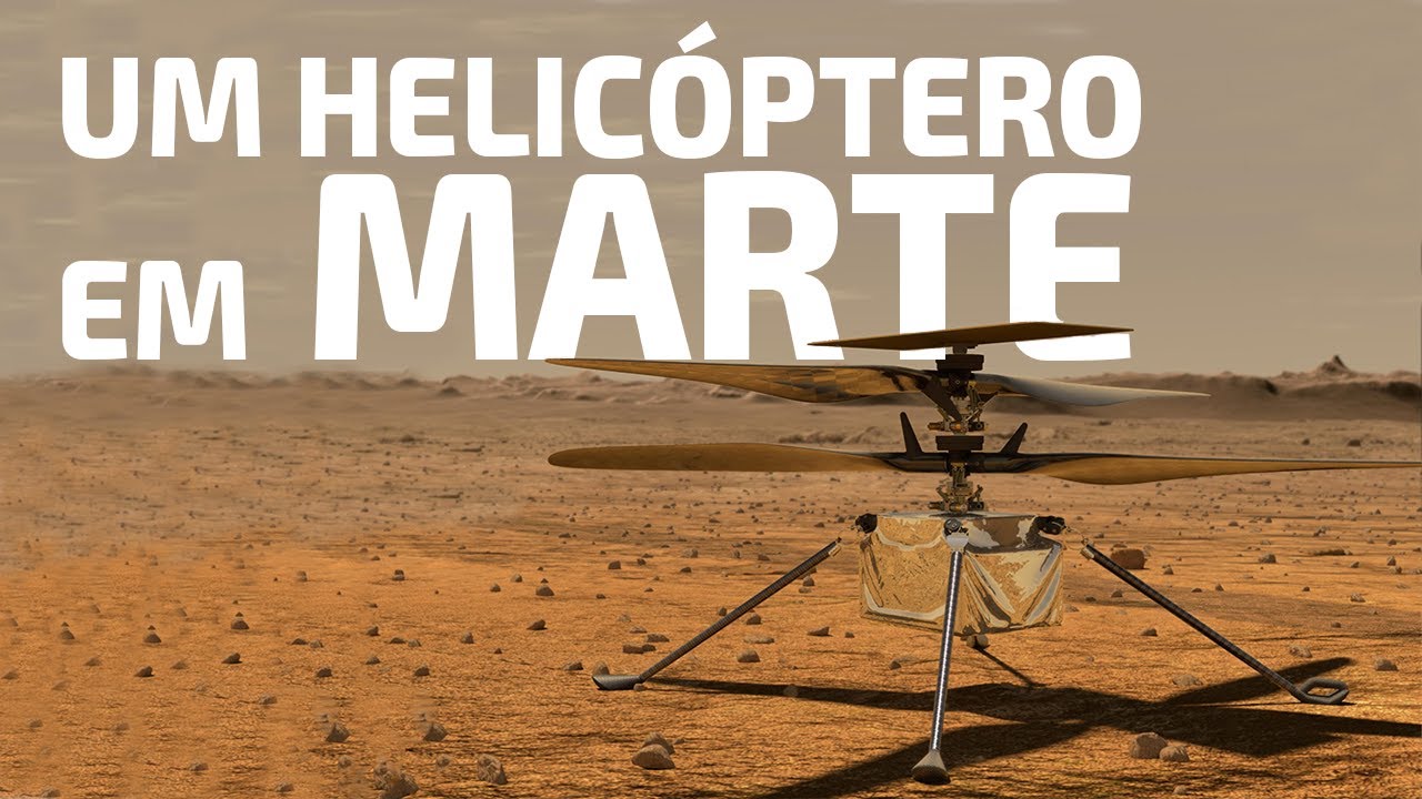 Como o Ingenuity consegue voar em MARTE?