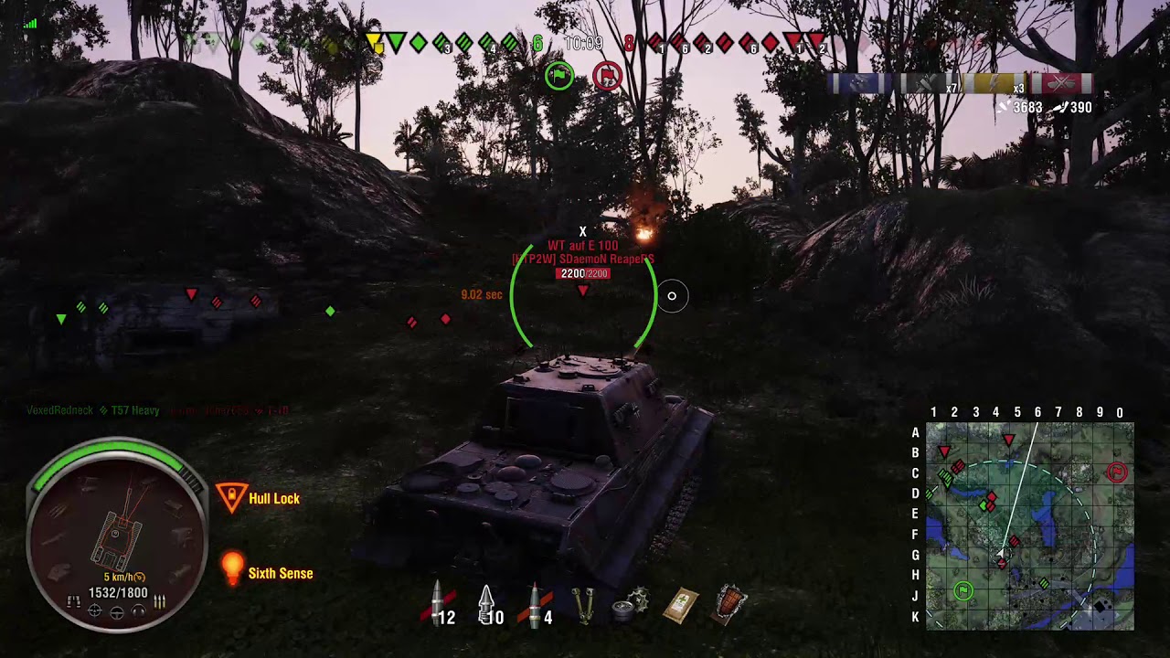 WoT Console: Jagdtiger in Amazon: 8k Damage