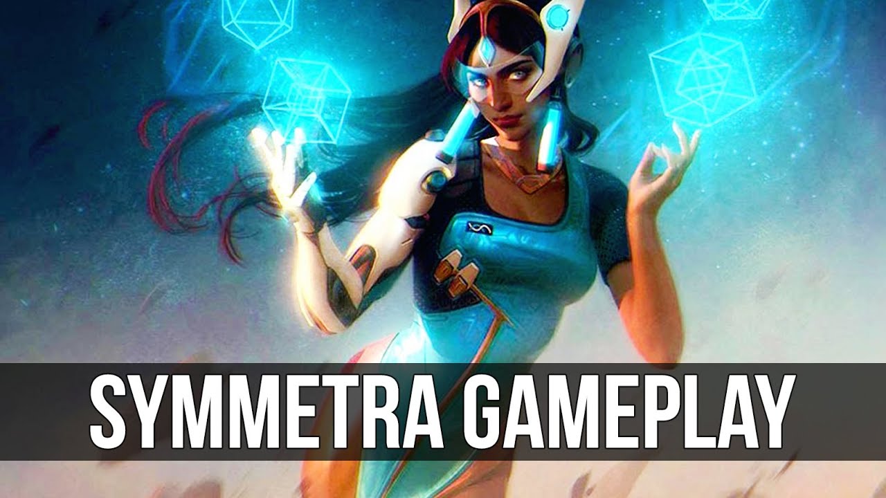 Overwatch Beta: Symmetra Gameplay!