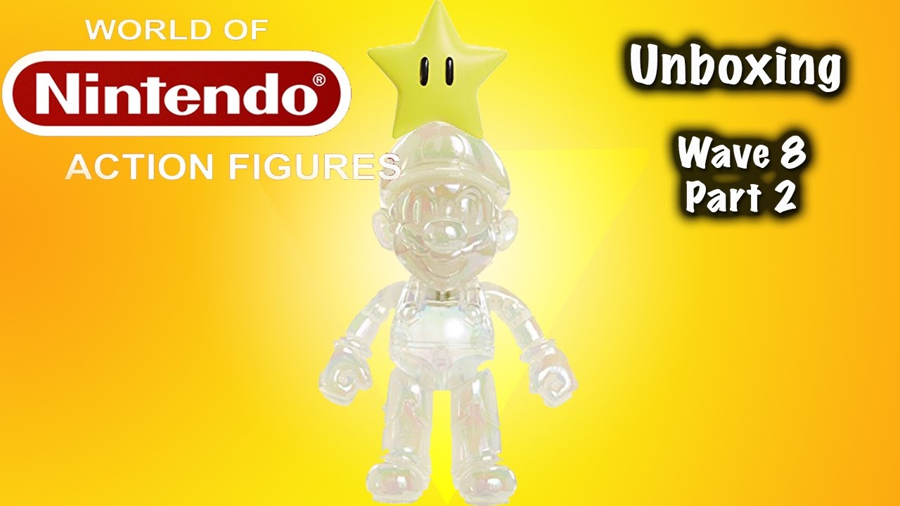 World of Nintendo Wave 8 part 2 Unboxing Star Mario, Red Link & Koopa Troopa