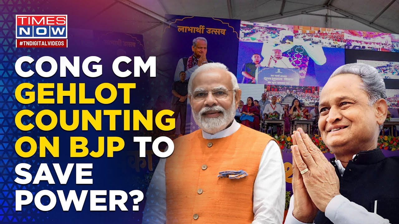 Congress CM Gehlot Deploying 'BJP's Tested Formula' To Retain Power In Rajasthan, But Will It Work?