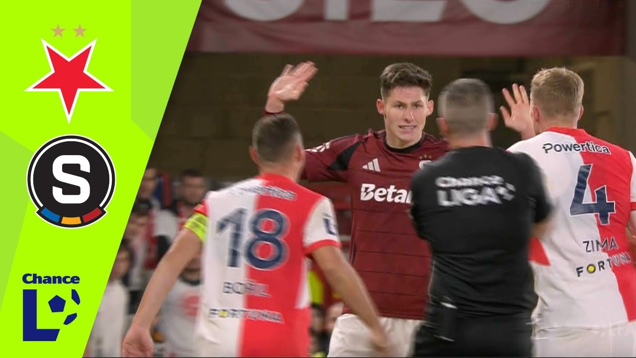 Chance Liga Highlights: SK Slavia Praha vs. AC Sparta Praha 2:1 (11. kolo)
