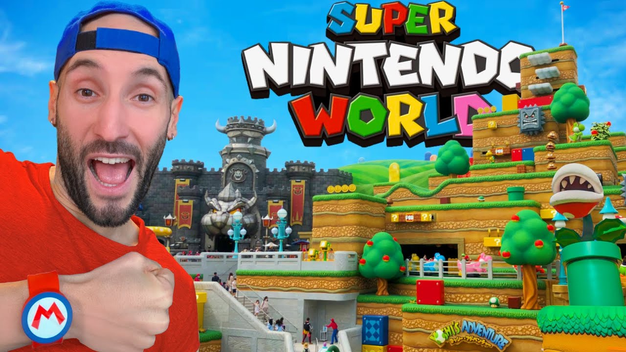 Esploriamo TUTTO il SUPER NINTENDO WORLD in GIAPPONE 🇯🇵