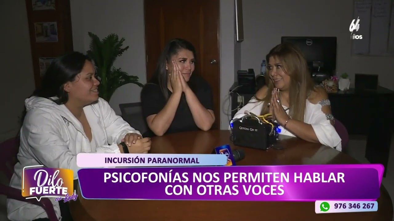 Lady Guillén vive un fenómeno paranormal en las oficinas de Dilo Fuerte