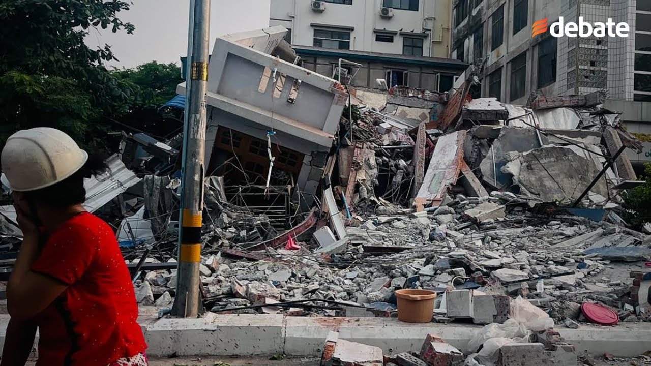 As&iacute; se vivi&oacute; el terremoto de 7.7 en Asia, que destruy&oacute; partes de China, Myanmar y Tailandia