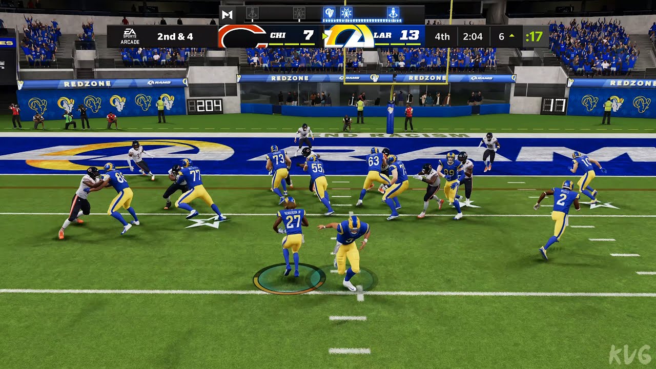 Madden NFL 22 - Чикаго Беарз против Лос-Анджелес Рэмс - Геймплей (PS5 UHD) [4K60FPS]