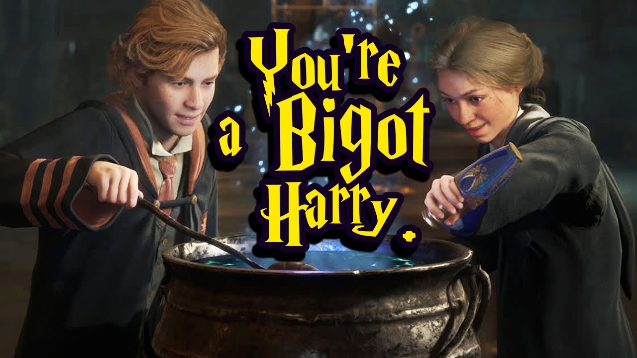 Game Journos: Buy Hogwarts Legacy and You're a Bigot.