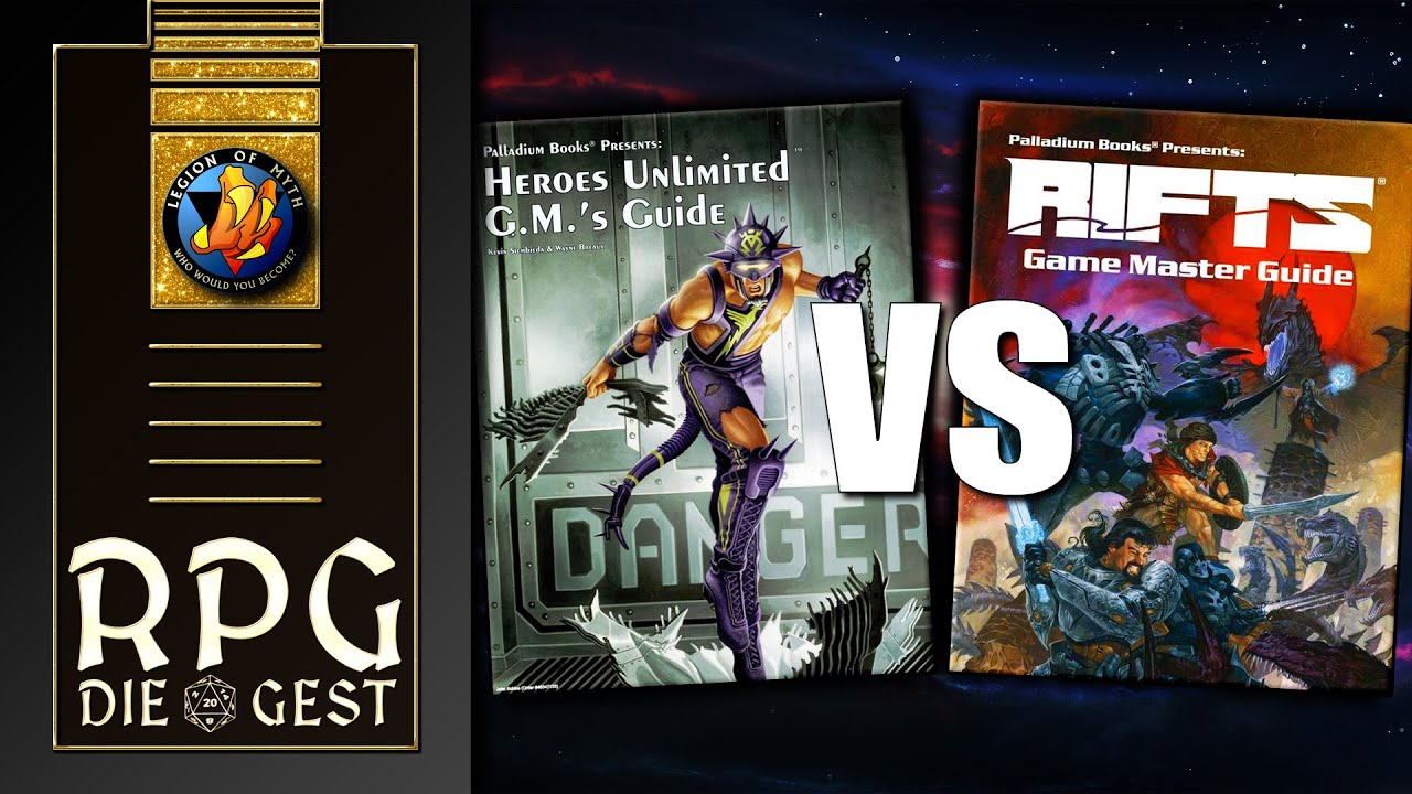 Palladium G.M. Guides Showdown: Does One Book Rule the Megaverse?