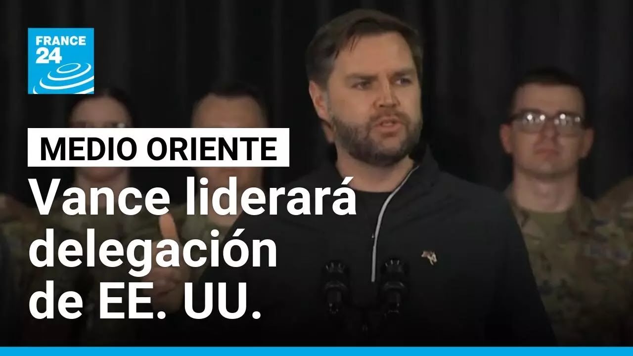 J.D. Vance liderar&aacute; la delegaci&oacute;n de Estados Unidos en conversaciones con Ir&aacute;n &bull; FRANCE 24 Espa&ntilde;ol
