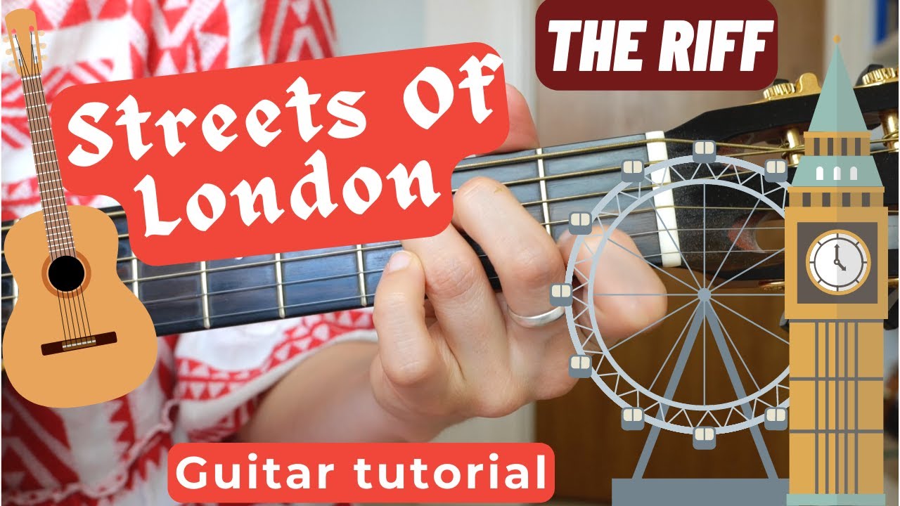 Ralph McTell - Streets Of London Intro | Riff | Close up | Tab