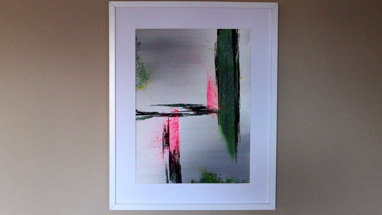 ABSTRACT ART MADE EASY/ ACRYLIC PAINTING ON CANVAS/ PALETTE KNIFE TECHNIQUES