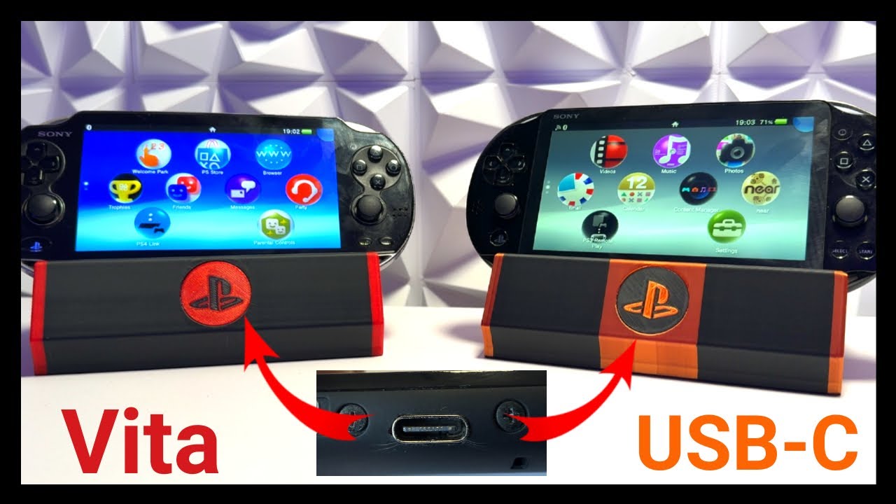 Насколько легко перевести PlayStation Vita на USB-C?