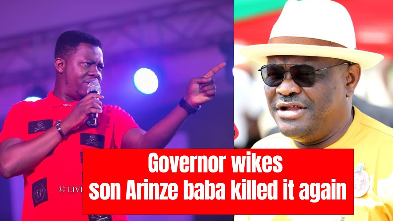 Governor wikes son Arinze baba killed it again
