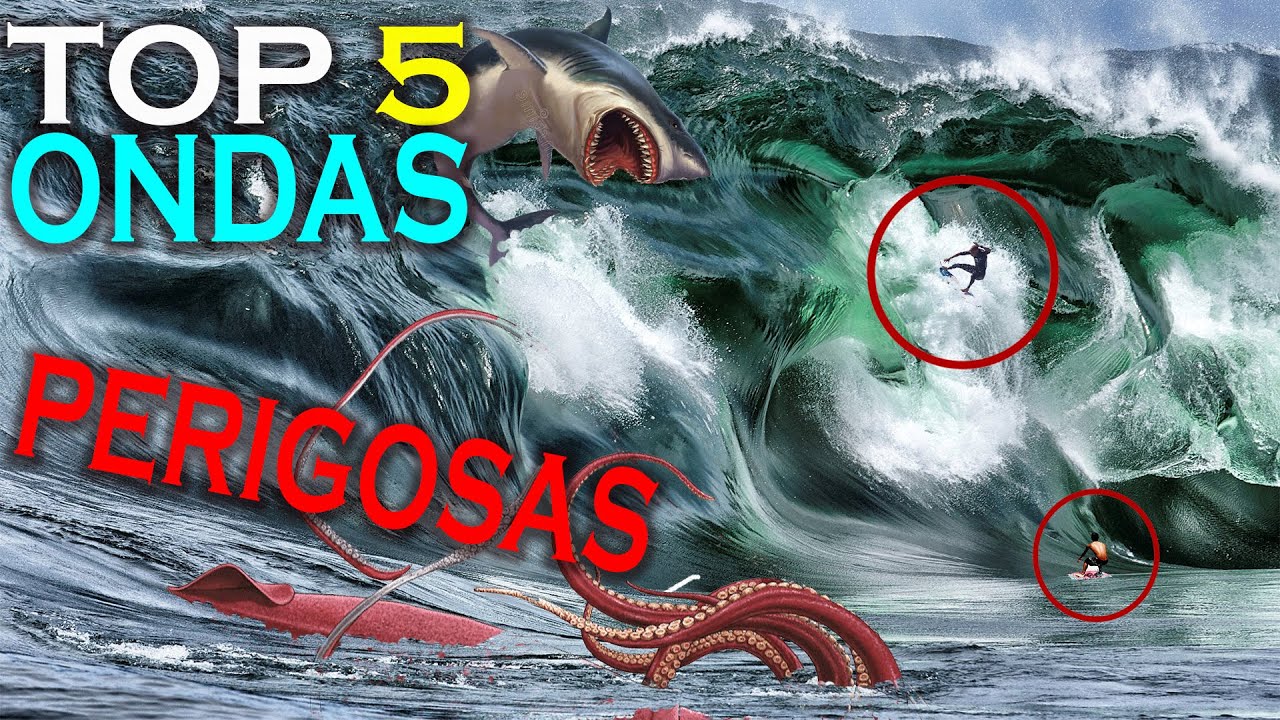 TOP 5 -  Ondas mais perigosas do mundo 