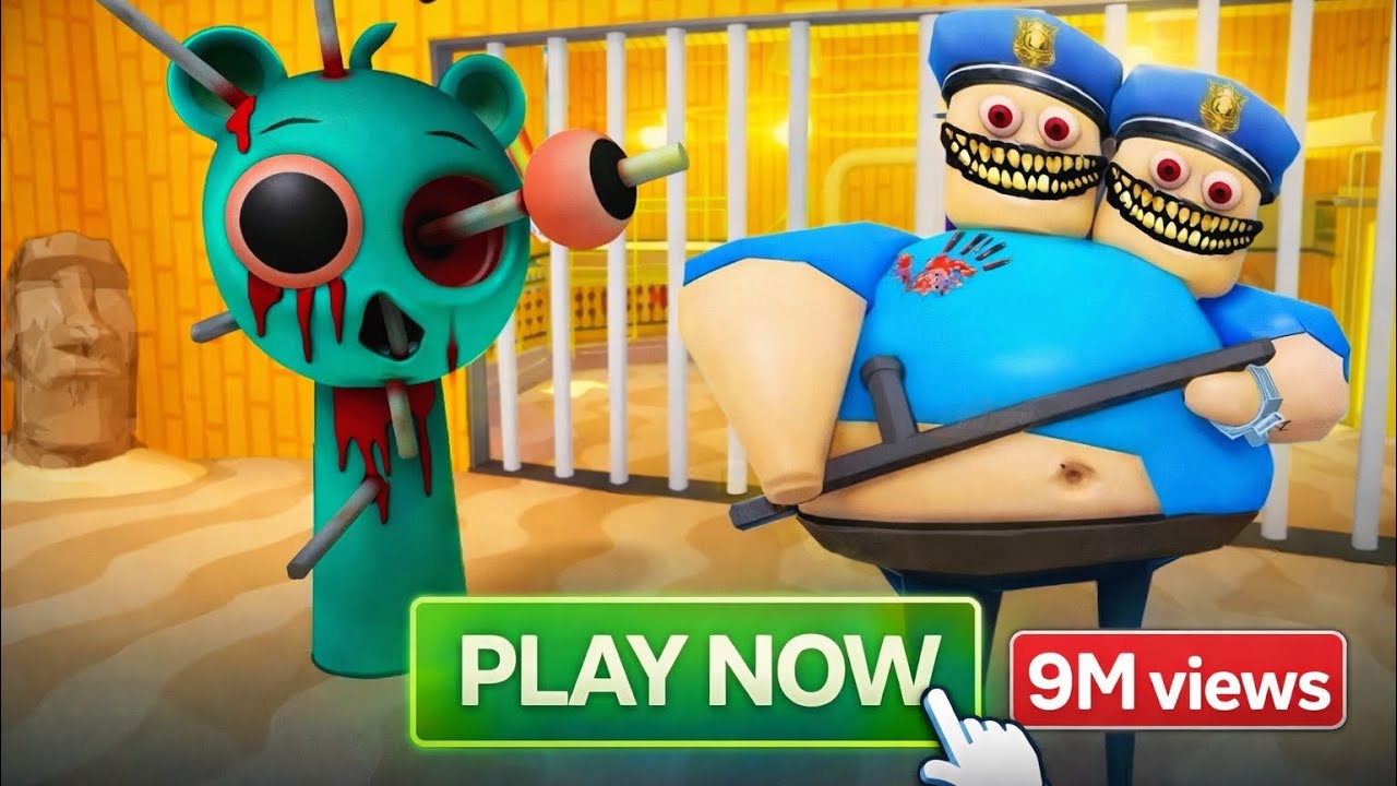 SPRUNKI BARRY’S PRISON RUN! (OBBY!) #roblox 