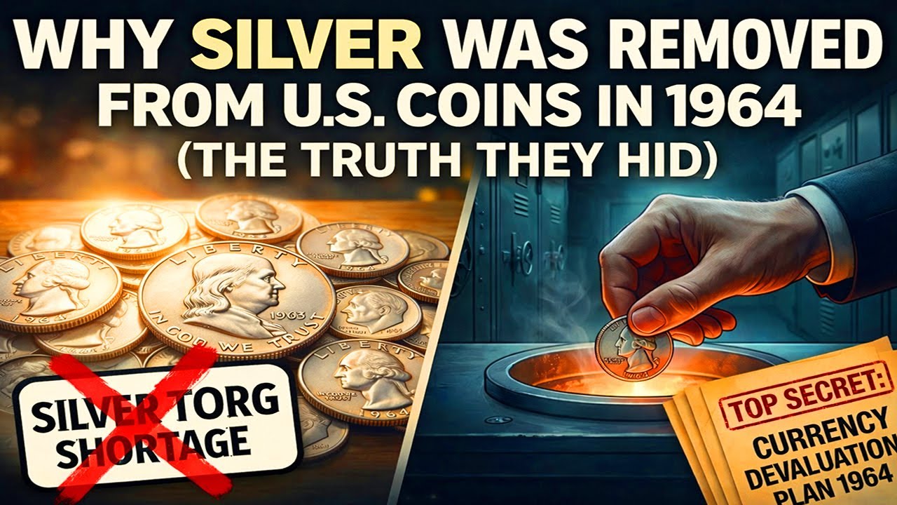 Why Silver Was Removed From U.S.  Coins in 1964 (The Truth They Hid)
