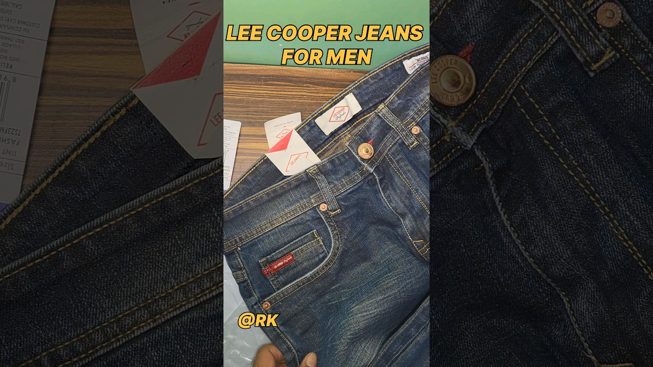Lee Copper jeans for men(₹850)#unboxing #shortsviral #trending #lee #jeans #shorts #short#viralreels