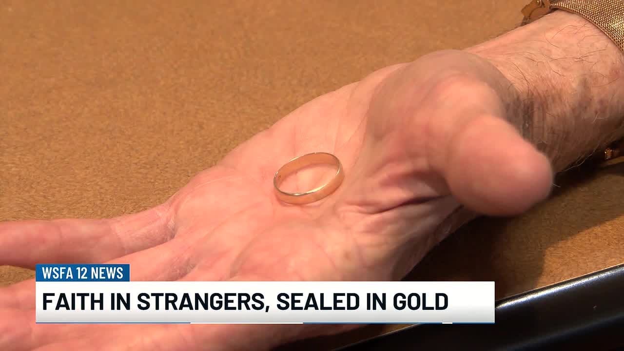 Prattville restaurant worker reunites couple with lost wedding ring