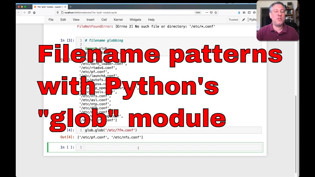 Python standard library: Directory listings with the 