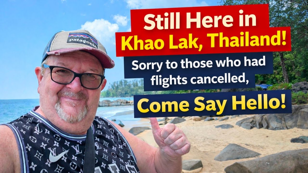 Flights Cancelled Across the Middle East ✈️ My Update From Khao Lak Thailand
