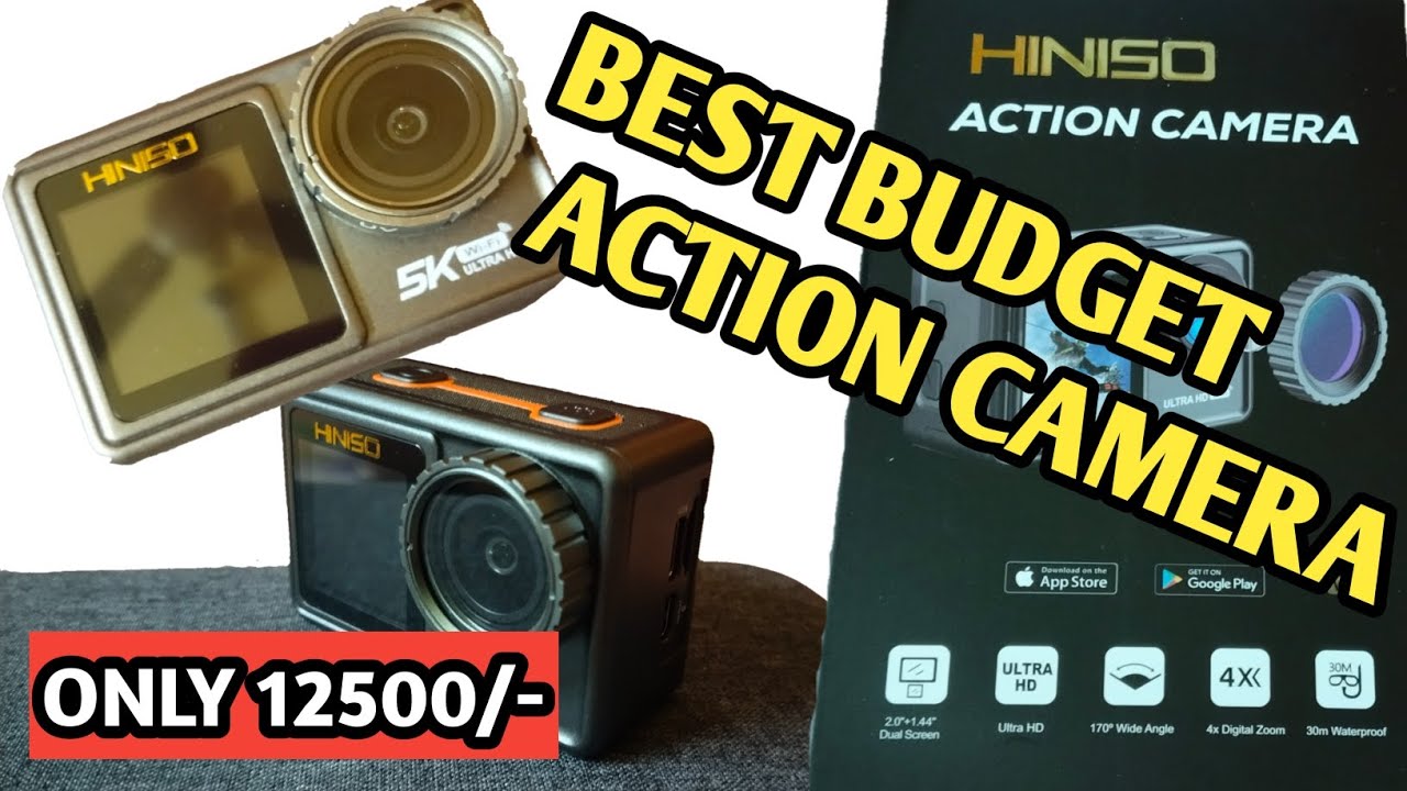 Best Budget Action Camera । Hiniso 5k। Under 12500/-। For Beginners। Unboxing।