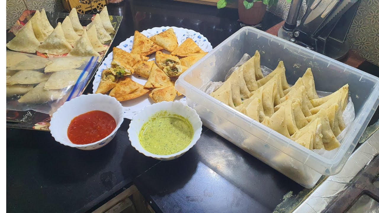 Ramzan Series 1Mutton Qeema Samosa Recipe  | Aloo Samosa Recipe  | Himenfoods