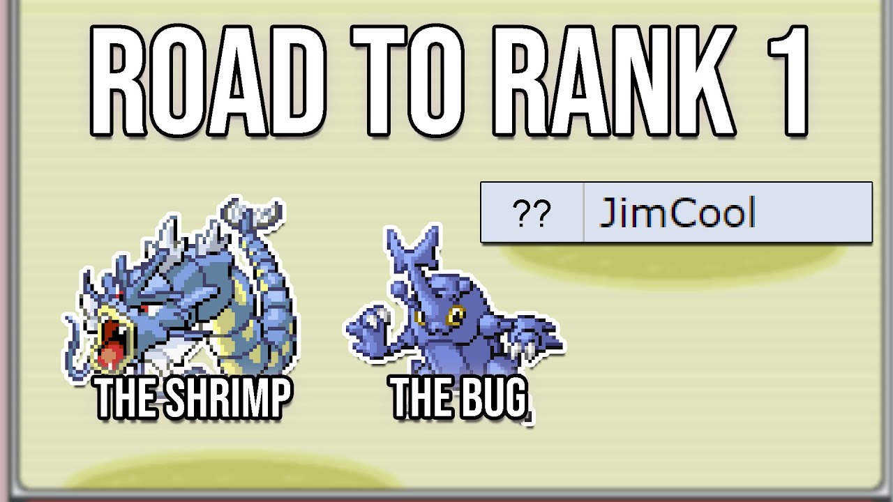 Road to #1 on Gen 3 OU Ladder - Gyarados and The Bug